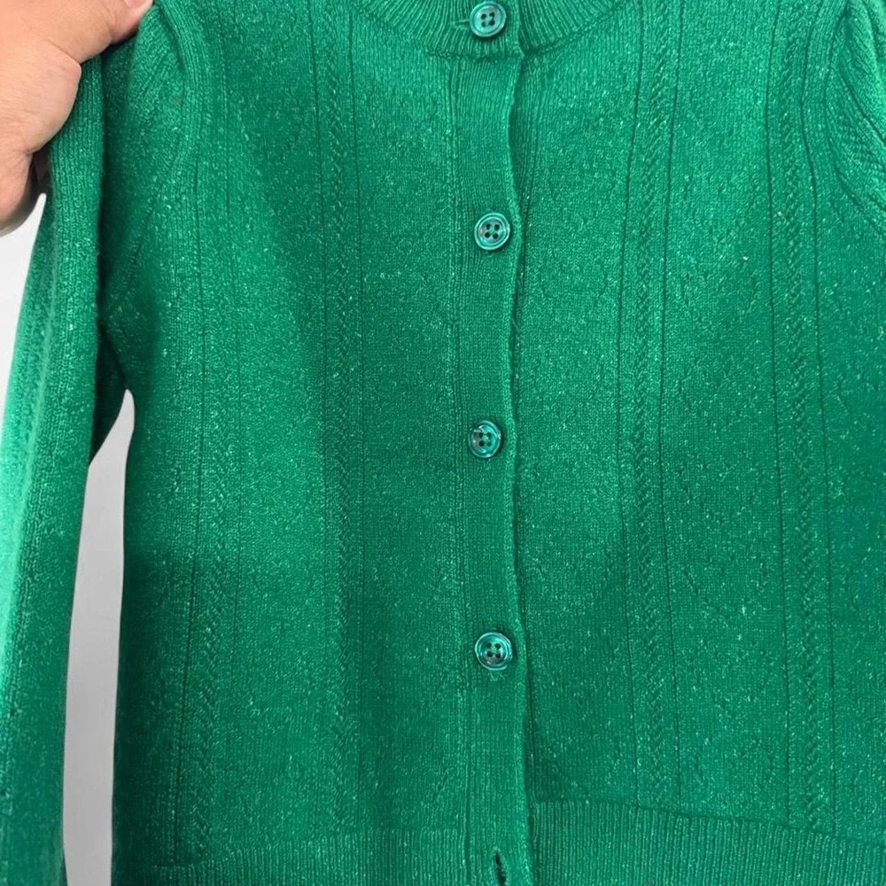 Gap kids girls green cardigan Zise XS-4-5